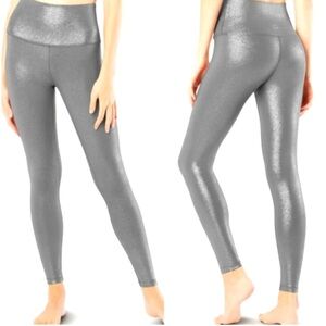 Beyond Yoga Shimmer High Waisted Leggings NWOT